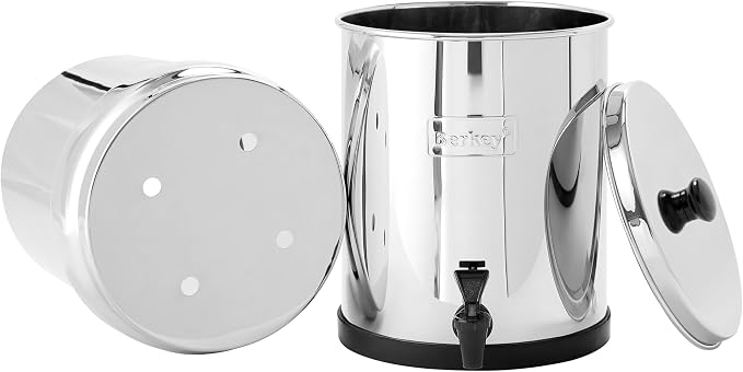Big Berkey Gravity-Fed Stainless Steel Countertop Water Filter System 2.25 - Image 3