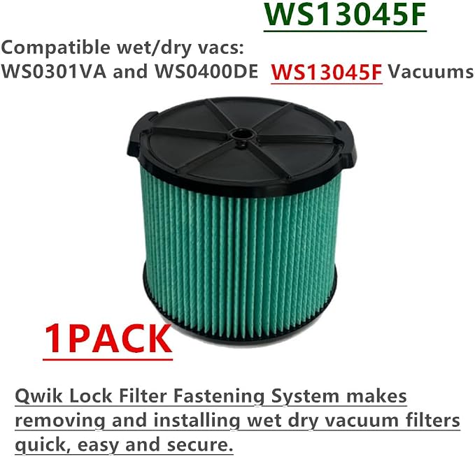 1 PACK brikiwee WS13045F 5-layer Cartridge vacuum HEPA Media Filter compatible - Image 6