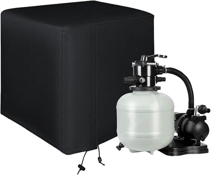 Pool Sand Filter Cover Outdoor Ground Swimming Pool Filter Pump Protective by Unknown