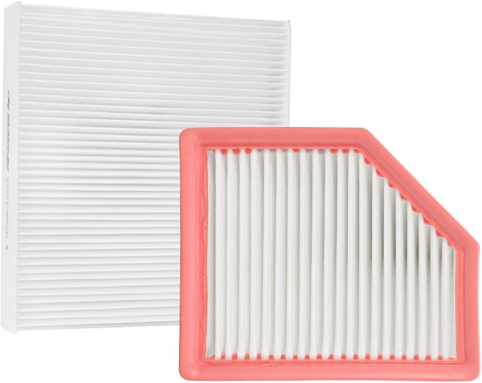 16546-6RA0A Engine Air Filter & 27277-6RC0A Cabin Air Filter Combo Set by HYFTJYZ