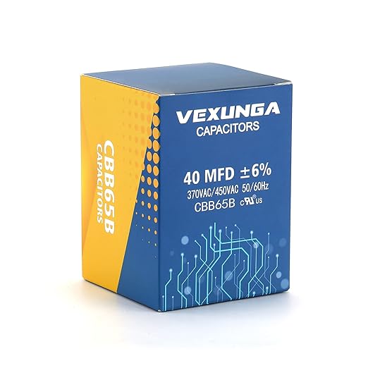 VEXUNGA 40uF 40 MFD 370VAC 440VAC 450VAC 50/60Hz CBB65 CBB65B Run Start - Image 5