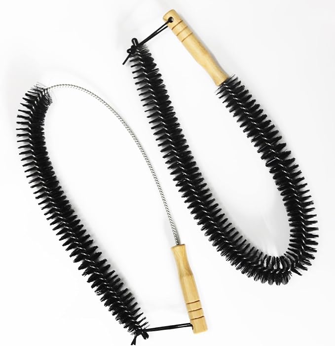 Dryer Vent Cleaner Kit Brush Set, Refrigerator Coil Cleaning Brush by Unknown