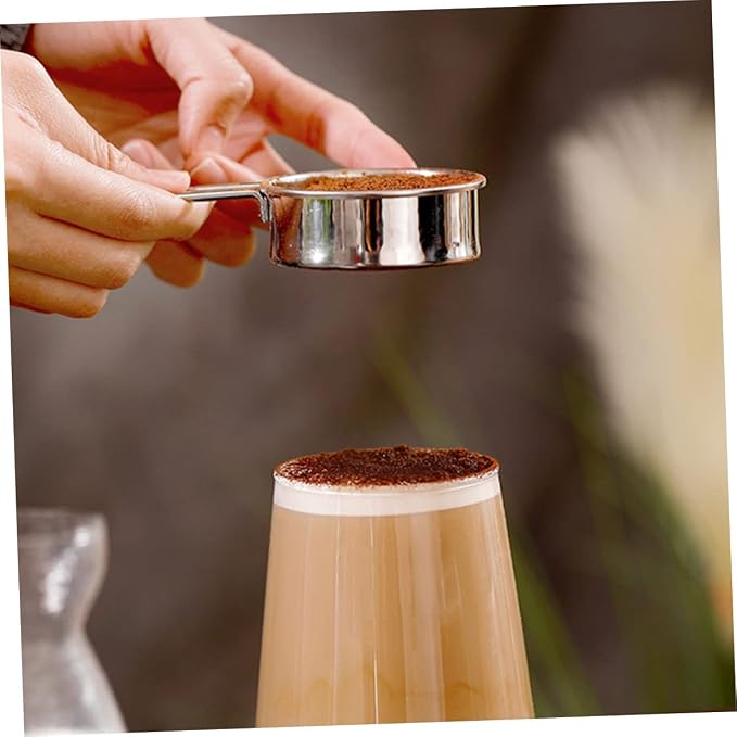 Healifty 2Pcs Stainless Steel Powder Sugar Sifter Baking Flour Sieve - Image 2