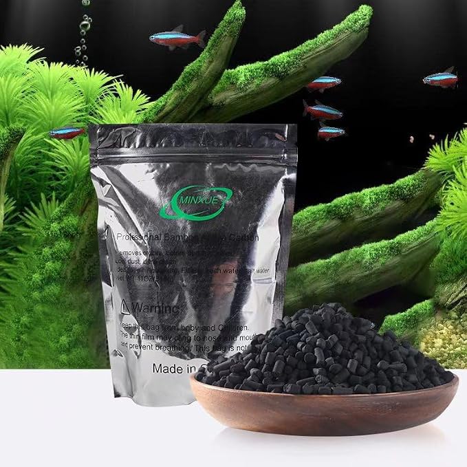 Activated Carbon Aquarium Bamboo Charcoal Pellets Clear Than Coal Filter Media - Image 5