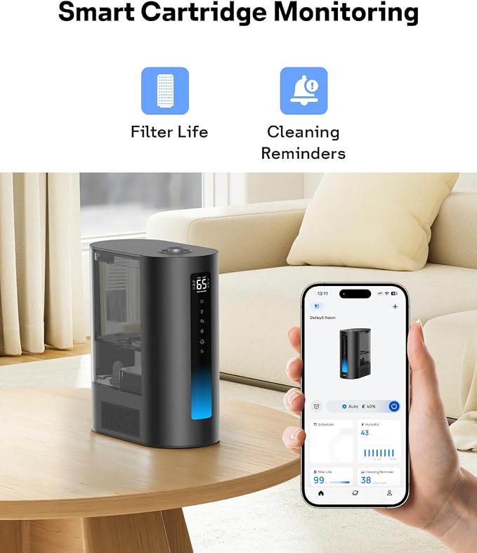 Leemone 4-Pack Humidifier Demineralization Cartridge Compatible - Image 6