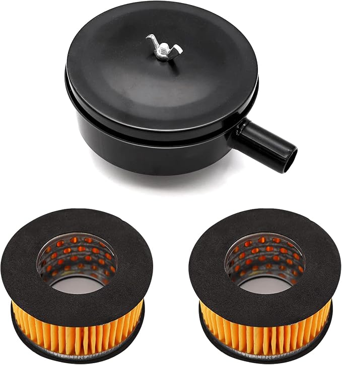 1/2" PT 20mm Thread Air Compressor Silencer Intake Filter Sound Muffler by Tnuocke