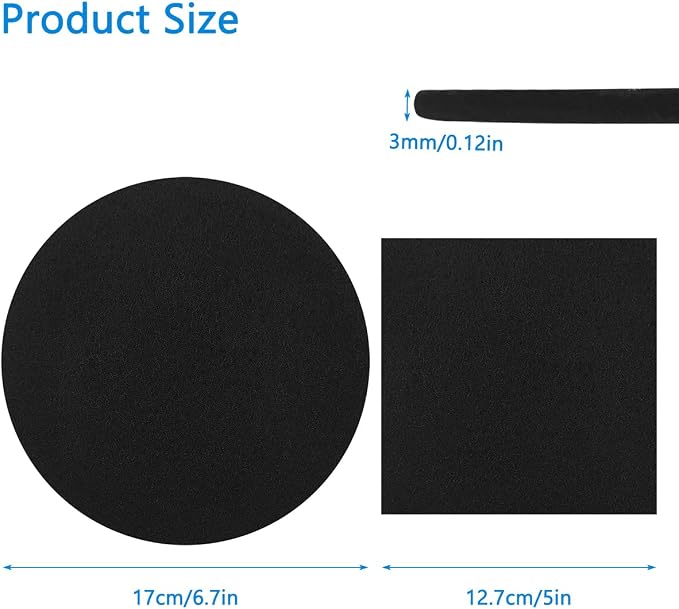 6.7inch & 5inch Charcoal Filters - Image 2
