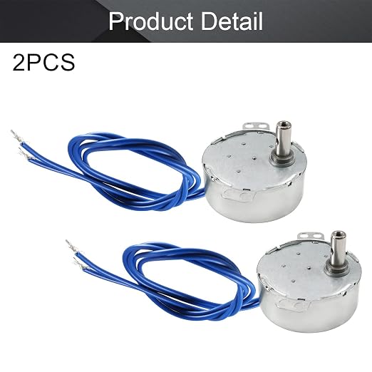 Fielect 2Pcs Synchronous Motor AC 110V 10-12RPM Turntable Motor CW/CCW - Image 4