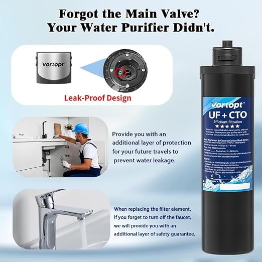 VORTOPT Q5-UF-M Replacement Water Filter Cartridge - Image 2