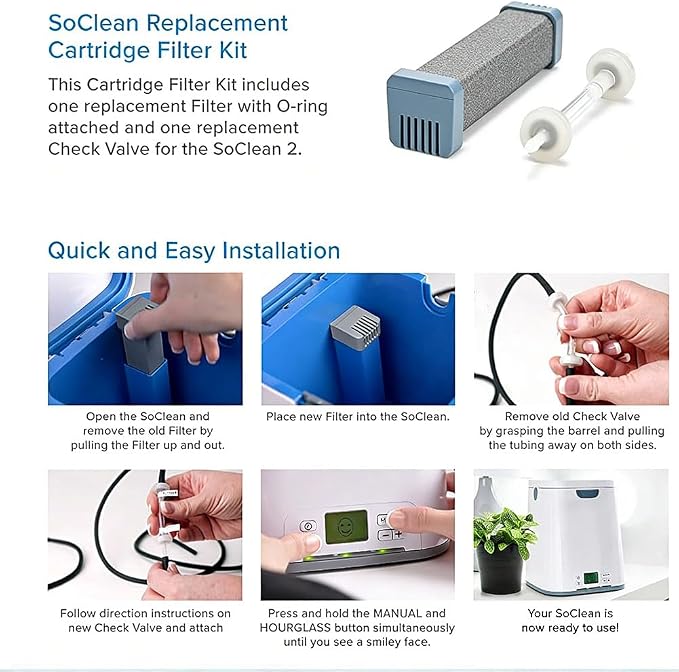 4PCS Compatible with SC 2 Filter Replacement kit, containing 4 Filter - Image 4