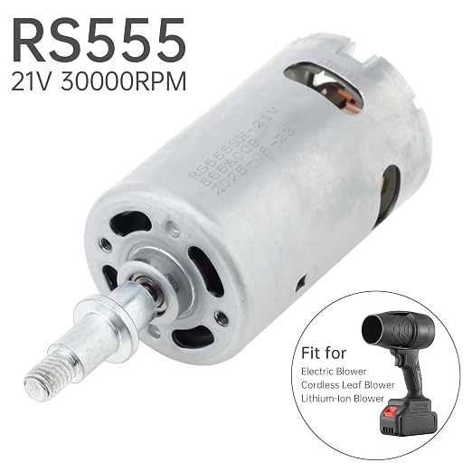 RS555 DC Motor 21V 30000RPM Dual Ball Bearing Blower Motor Universal Replacement - Image 8