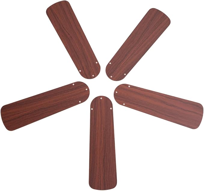 Tough Grade 42" Ceiling Fan Blade Replacement | 5-Pack Reversible Blades - Image 5