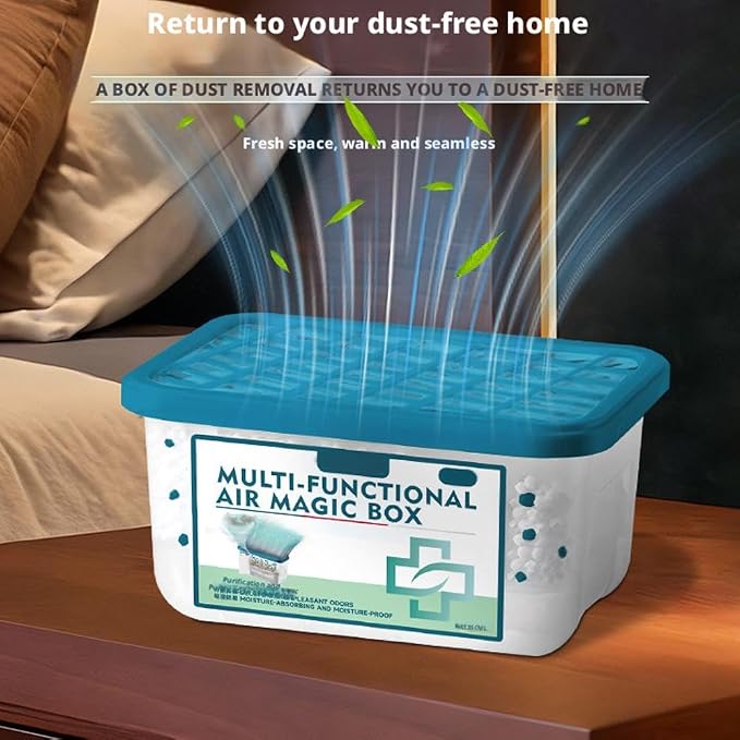 Indoor Air Purification Dust Removal Magic Box, No Electricity & Noise - Image 4