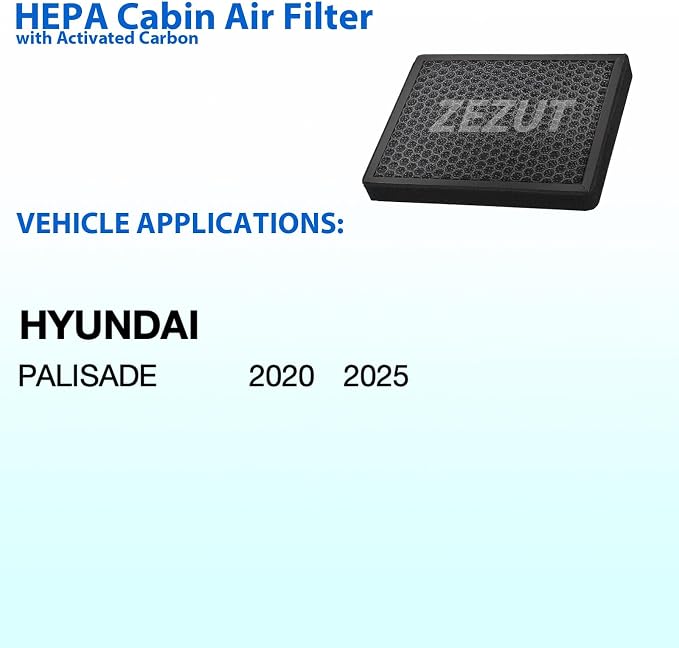 Cabin Air Filter, for 2020-2025 Hyundai Palisade - Image 2