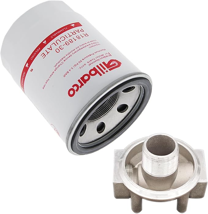 3/4 inch NPT Fuel Filter for Transfer Pump, 30 Micron Spin-on Style for by TUNTROL
