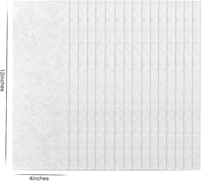 40 Pcs 12 x 4 In Air Vent Filters - Image 2