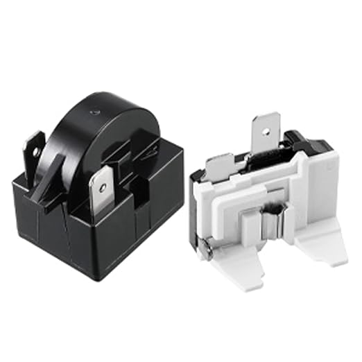 QP-02-4.7 PTC Refrigerator Start Relay 2Pin Coolers Compressor Starter 4.7 Ohm by KWEOTUGO