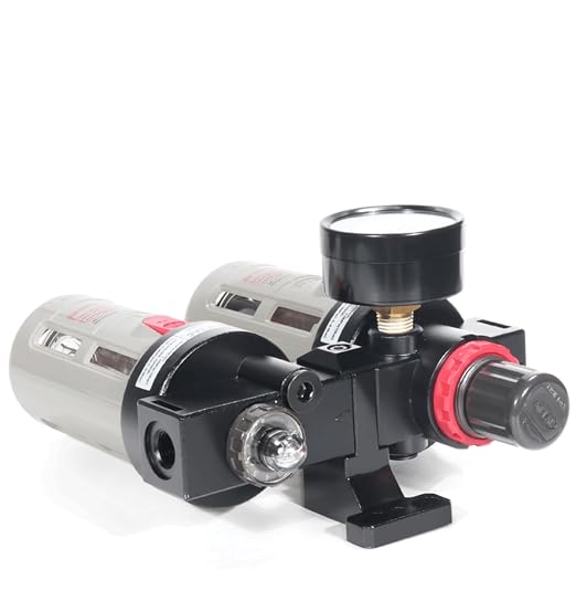Compressed Air Filter Regulator Lubricator Combo Airtac BFC4000 1/2''NPT 0-140 - Image 5