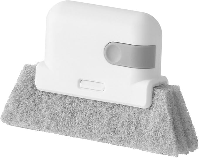 2 in 1 Window Brush Wet and Dry Brushes Window Grooves Scrubber Tools Set Door - Image 4