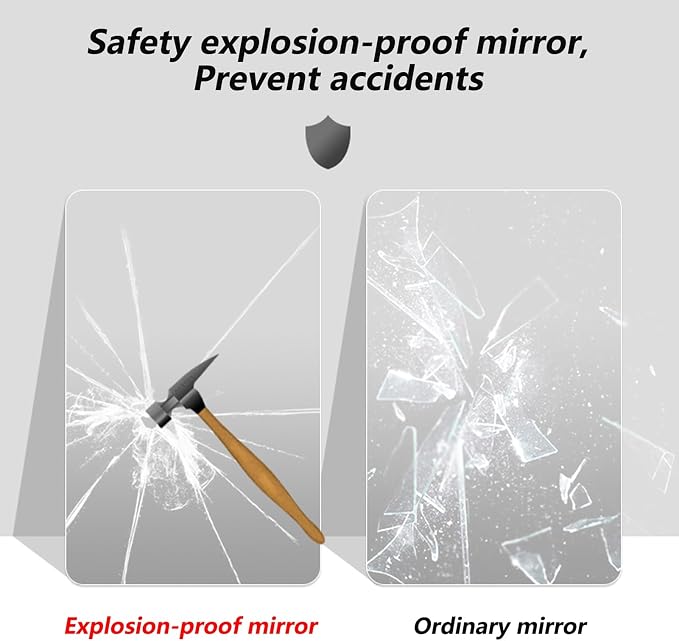 Bathroom Mirror, Vanity Mirror, Wall Mounted Mirror - Image 5