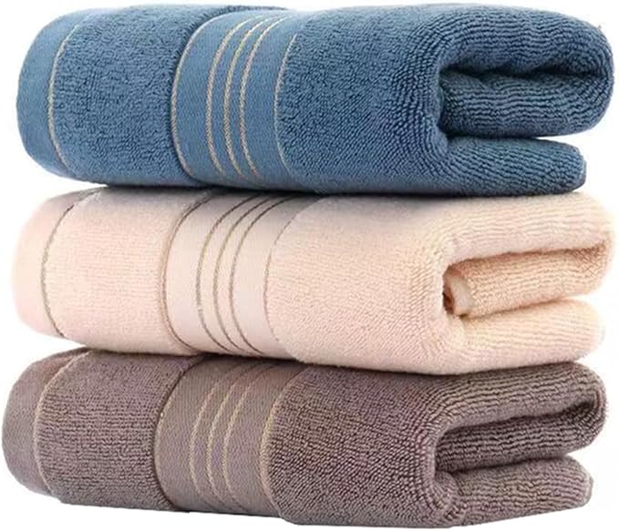 3 Pack Hand Towels for Bathroom, Cotton Soft Absorbent Decorative Hand Towel Set for Face Spa Bath Gym Kitchen, 13x30 Inch
