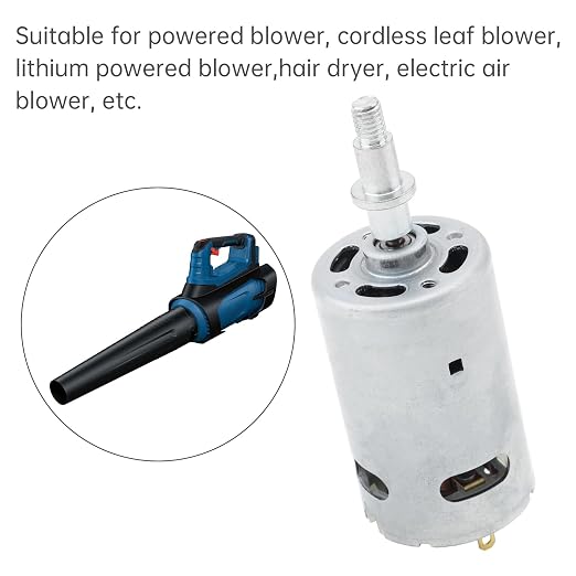 RS555 DC Motor 21V 30000RPM Dual Ball Bearing Blower Motor Universal Replacement - Image 6