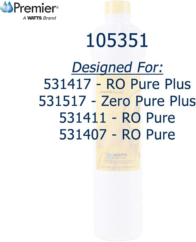 Watts Premier 105351 RO Pure Carbon Pre-Filter - Image 3