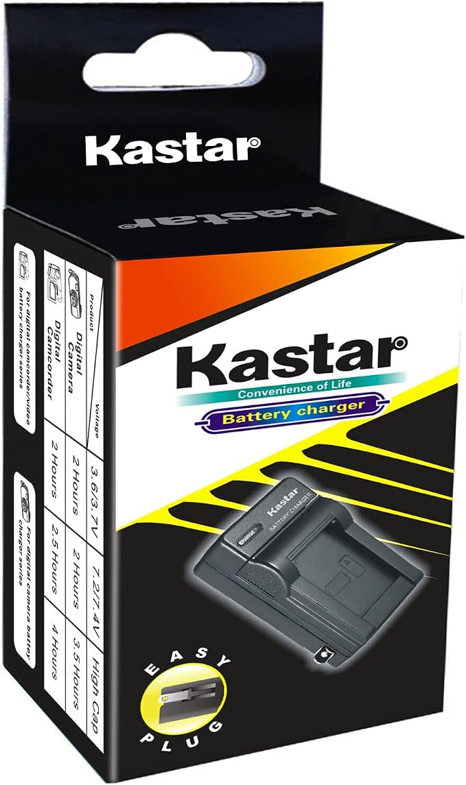 Kastar 4-Pack NP-F550 / NP-F570 Battery and AC Wall Charger Replacement - Image 6