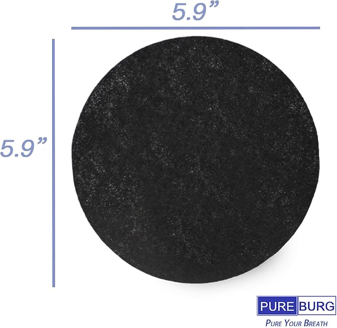 PUREBURG Replacement Activated Carbon Filter Compatible - Image 3