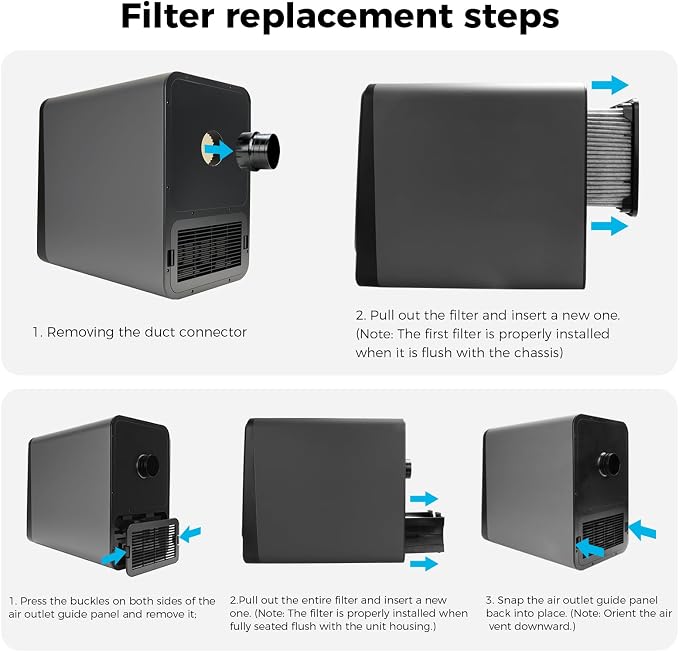 Creality Falcon AP1 Smart Smoke Purifier, 360° Full-circle Purification - Image 8