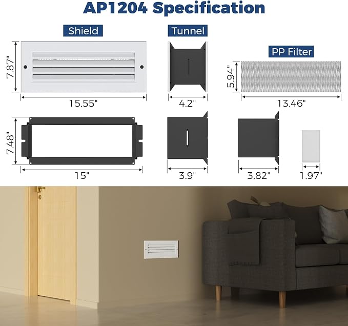 ALORAIR Wall Return Air Pathway Kit - Image 8
