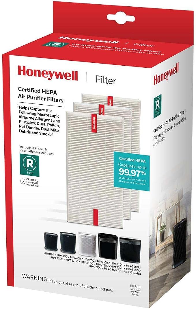 Honeywell HEPA Air Purifier Filter R, 3000 and 5000 Series - Image 10