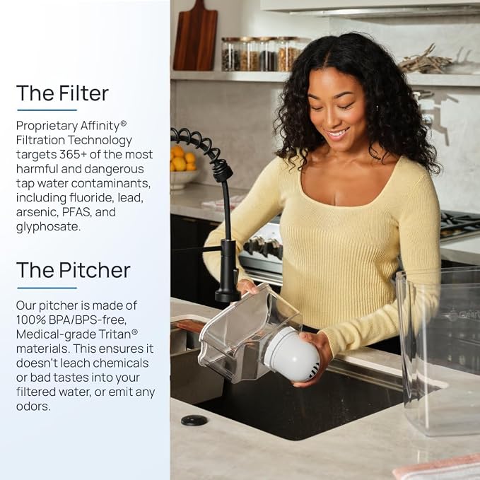 Clearly Filtered 3 Pack Water Pitcher Replacement Filters - Image 3