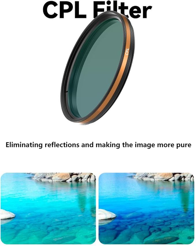 Fotorgear Camera Lens Filter, 67mm Universal Phone Polarizer Filter - Image 4