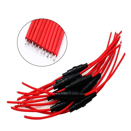 Fuse Holder Kit:10pcs 18 AWG Screw Type 5X20 Inline Fuse Holder + 150pcs Quick - Image 7
