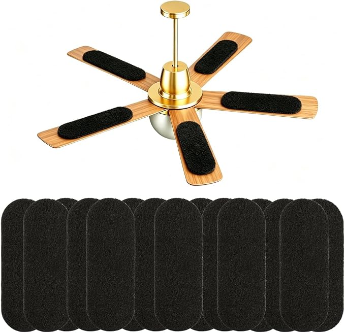 15 Pack Ceiling Fan Filter for Blades, Activated Carbon Ceiling Fan Air by Palmhill