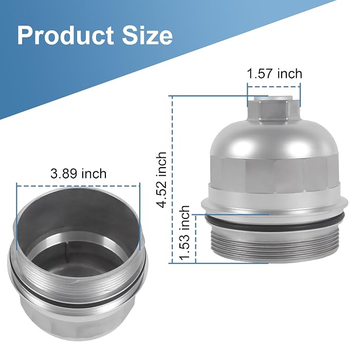 Fuel Filter Housing Cap 134001 Replacement - Image 4