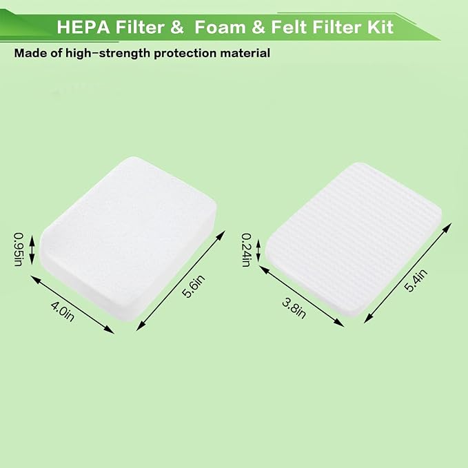 Foam Filters Replacement for Shark Pet ZU102 ZU100 ZU81 ZU75 Pet Pro ZU60 ZU62 - Image 4