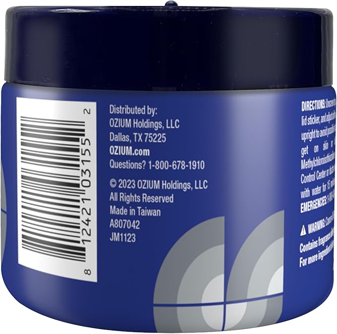 Ozium 4.5 Ounce Odor Eliminating Gel for Homes, Cars, Offices and More, New Car Smell (Pack of 24)