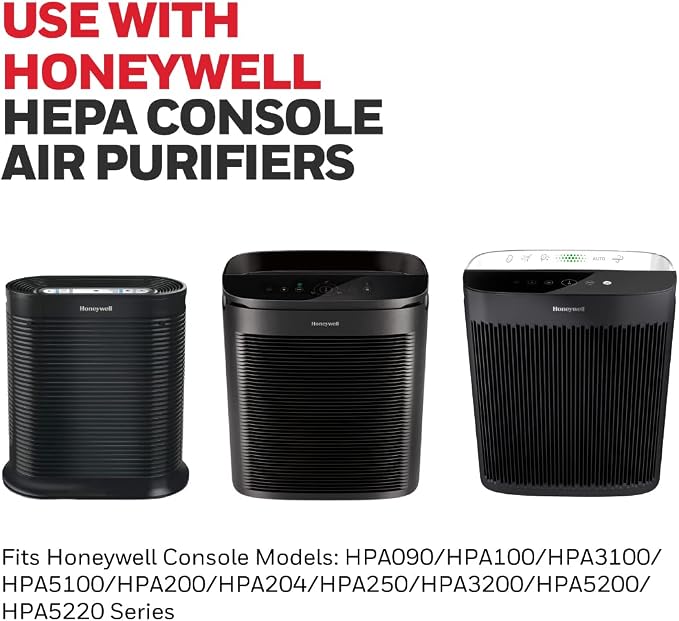Honeywell HEPA Air Purifier Filter Value Kit, Includes 2 R HEPA Filters and 1 A - Image 3
