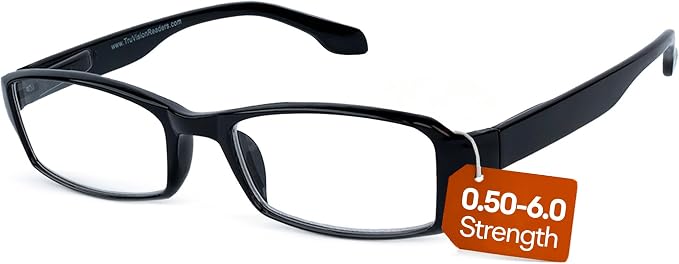 TruVision Readers Reading Glasses, Comfort Spring Hinges by Truvision+Readers