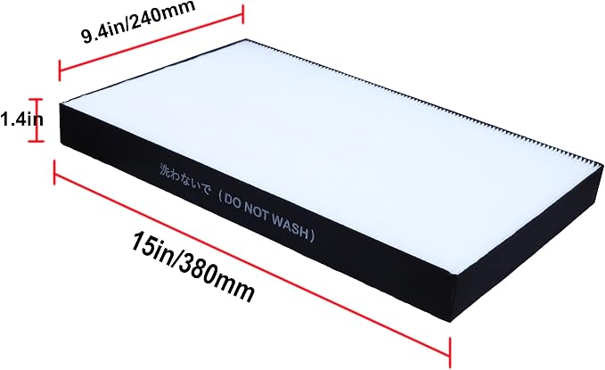 FZ-F50HFE/U FZ-F50DFE Air Purifier Replacement Filter Set Compatible - Image 2