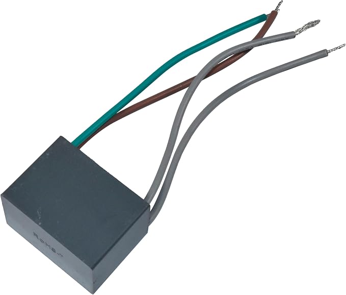 HQRP 2-Pack Ceiling Fan Capacitor CBB61 4.7uf+1uf 4-Wire - Image 6