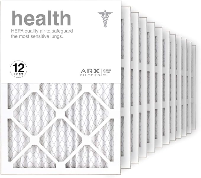 AIRX FILTERS WICKED CLEAN AIR. 14x20x1 Air Filter MERV 13 Pleated HVAC AC by AIRXFILTERSWICKEDCLEANAIR