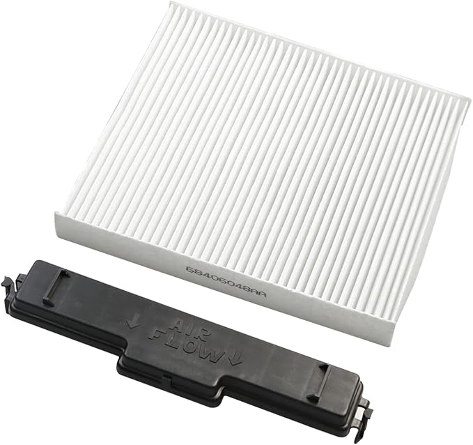 68406048AA Cabin Air Filter and Filter Access Door Compatible by VKVXCLON