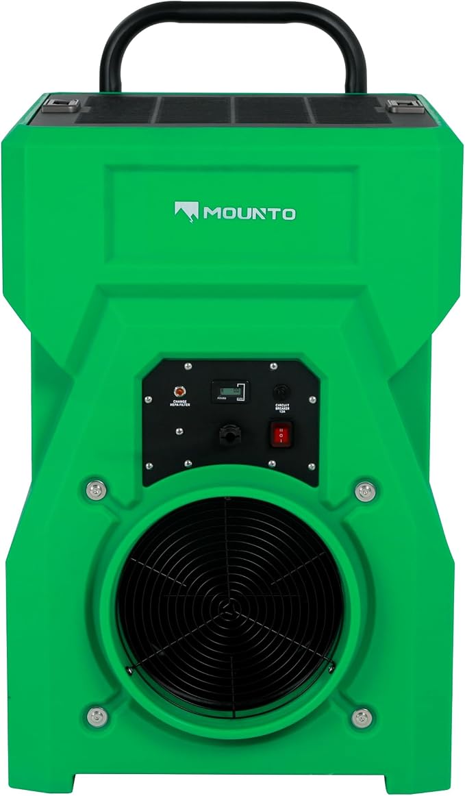 MOUNTO 1000cfm Portable Industrial Air Purifier Negative Air Scrubber - Image 2