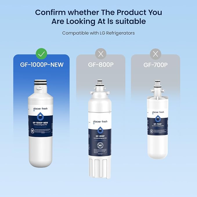 GLACIER FRESH Water Filter LT1000PC Replacement - Image 5