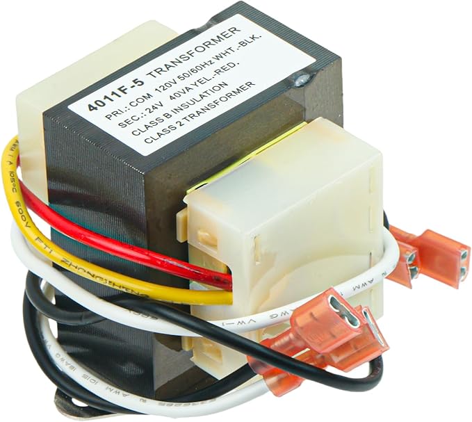 Replacement HVAC Transformer 120 to 24V 40VA #46-24124-06 by Unknown