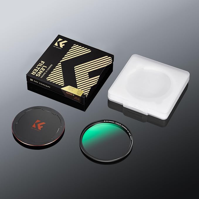 K&F CONCEPT 58mm Magnetic MC UV Lens Protection Filter + Lens Filter Cap | 1s - Image 8