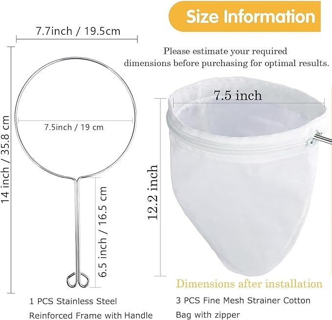 WMKGG Ultra Fine Reusable Filter Bags - Image 2